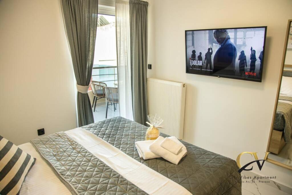 City Vibes Apartment Превеза Экстерьер фото