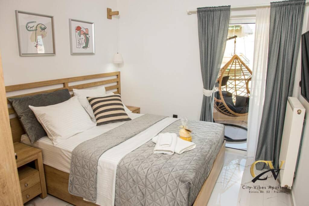 City Vibes Apartment Превеза Экстерьер фото